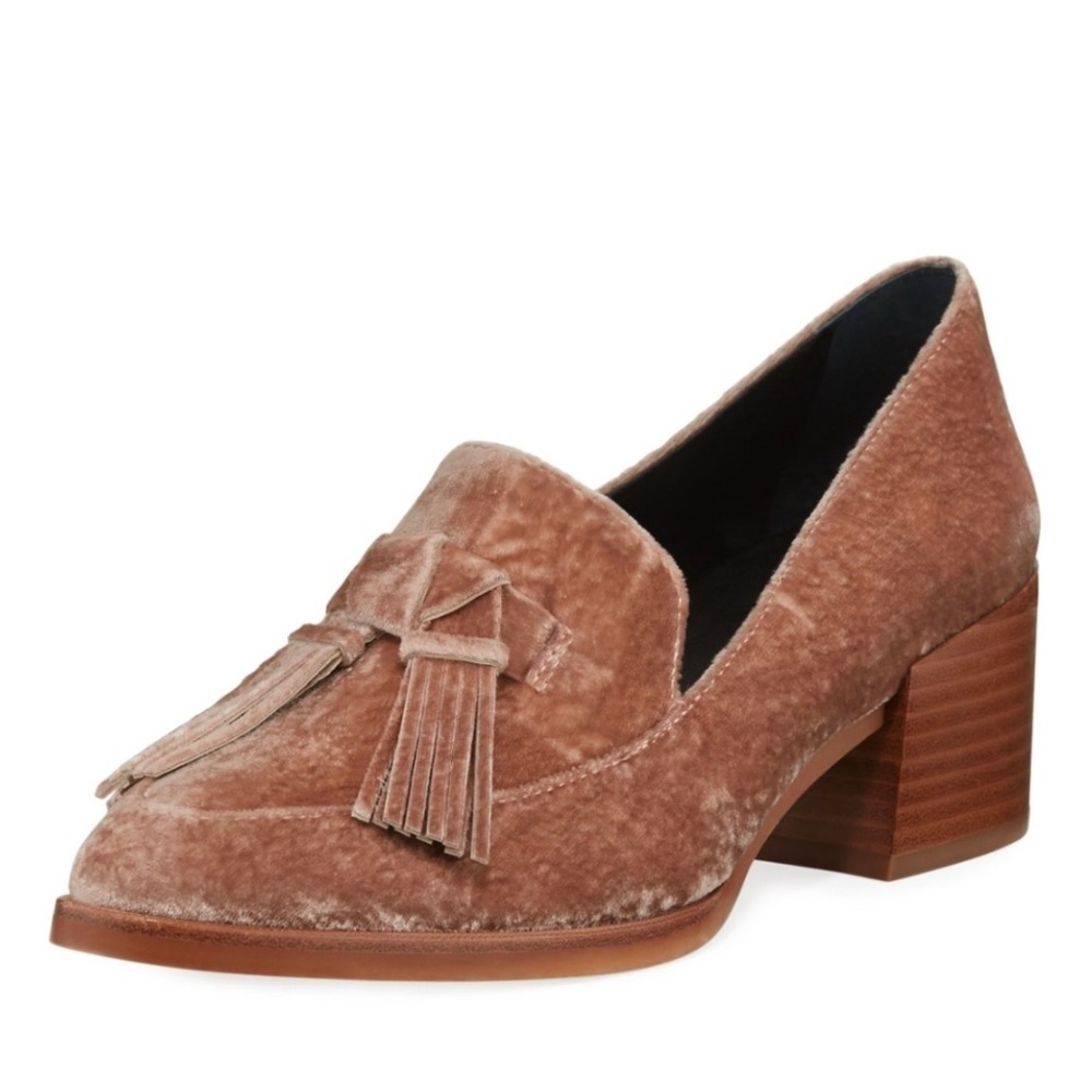 Rebecca Minkoff Edie Velvet Tassel Loafers Size 8